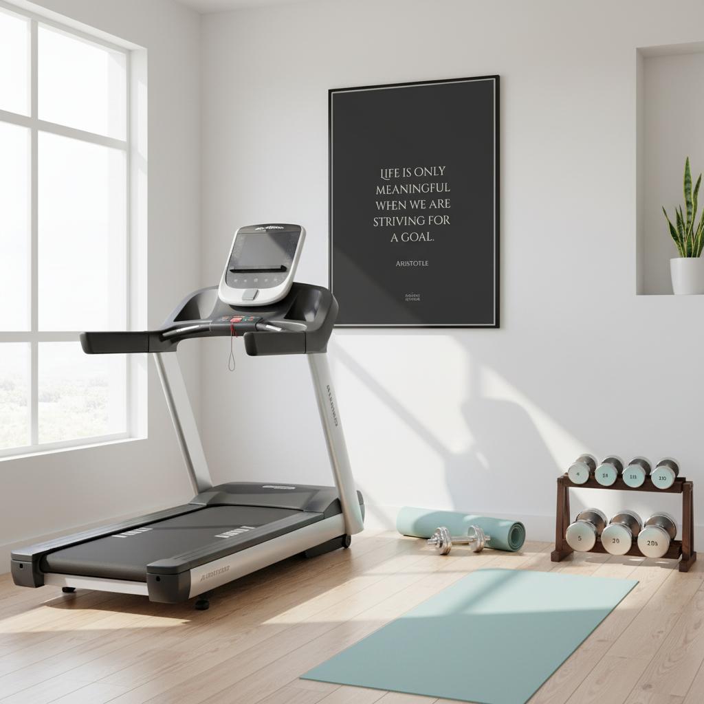 Life is only meaningful when we are striving for a goal – Inspirational Aristotle poster – philosophy art